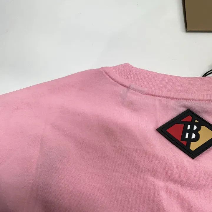 Burberry Burberry Color Block Short Sleeve T-Shirt 0079 Size XS / US 0-2 / IT 36-38 - 14 Thumbnail