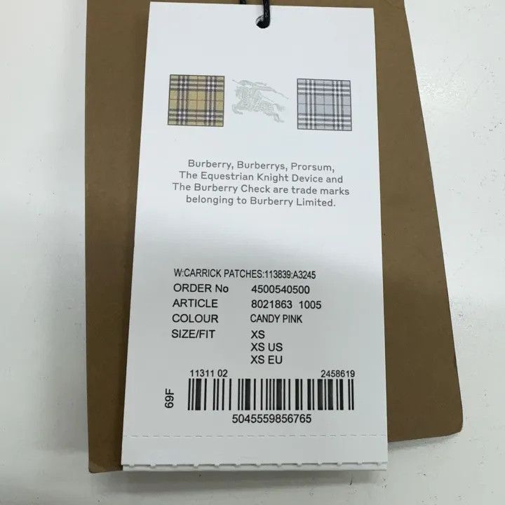 Burberry Burberry Color Block Short Sleeve T-Shirt 0079 Size XS / US 0-2 / IT 36-38 - 10 Thumbnail