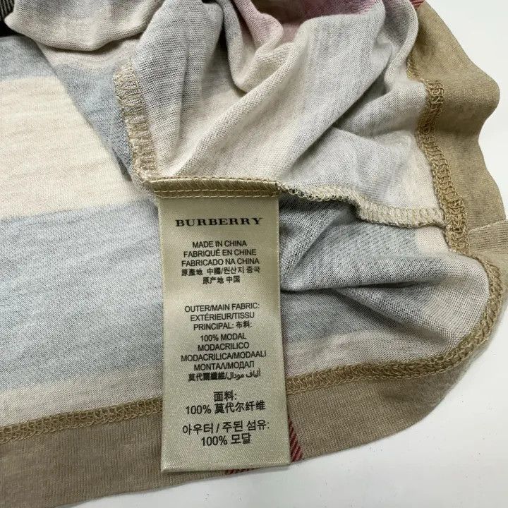 Burberry Burberry Classic Modal Short Sleeve T-Shirt 0079 Size XS / US 0-2 / IT 36-38 - 5 Thumbnail