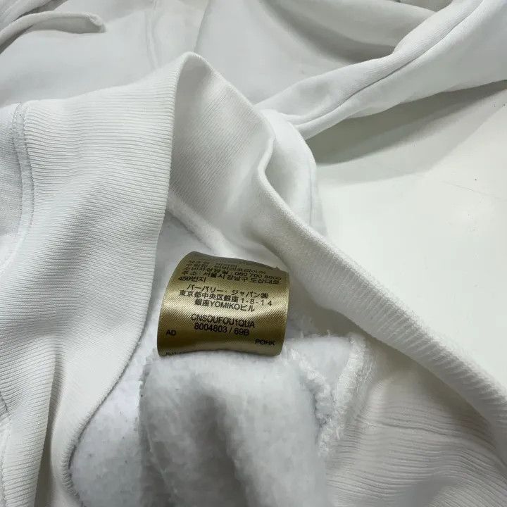 Burberry Burberry Logo Embroidered Hoodie for Women 0079 Size S / US 4 / IT 40 - 5 Thumbnail