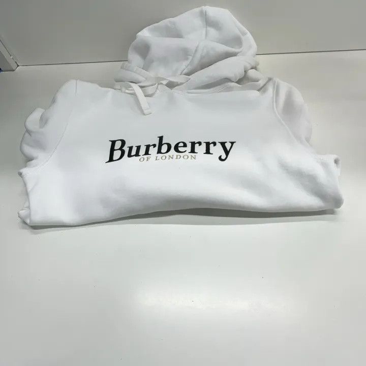 Burberry Burberry Logo Embroidered Hoodie for Women 0079 Size S / US 4 / IT 40 - 9 Thumbnail