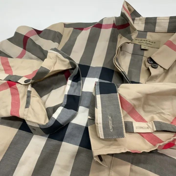 Burberry Burberry Plaid Long Sleeve Shirt for Women 0079 Size XS / US 0-2 / IT 36-38 - 8 Thumbnail