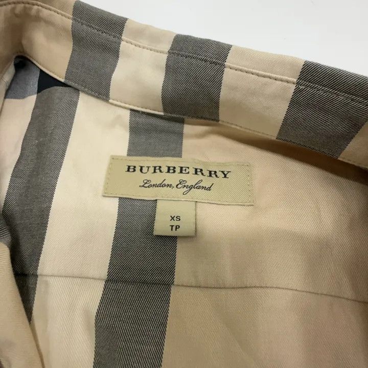 Burberry Burberry Plaid Long Sleeve Shirt for Women 0079 Size XS / US 0-2 / IT 36-38 - 5 Thumbnail