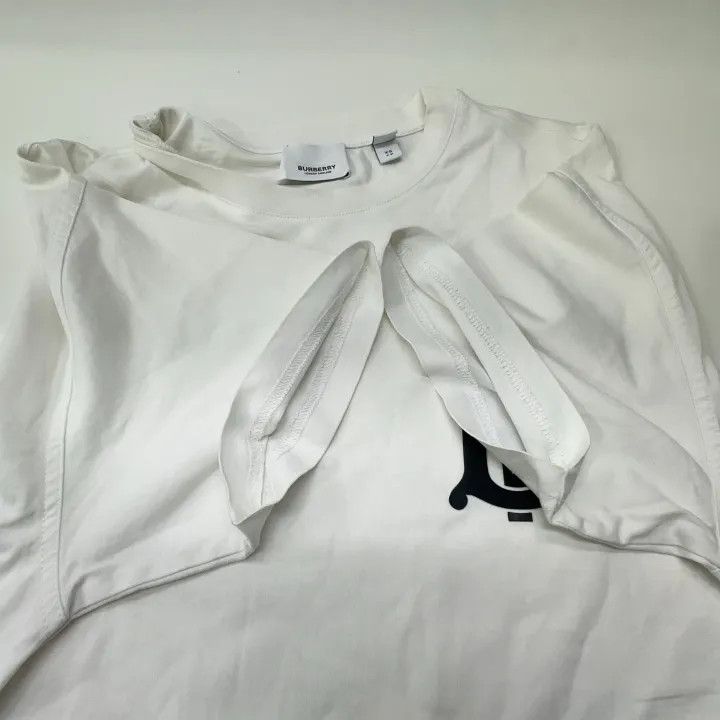 Burberry Burberry Monogram Motif Oversized T-shirt 0079 Size XS / US 0-2 / IT 36-38 - 7 Thumbnail