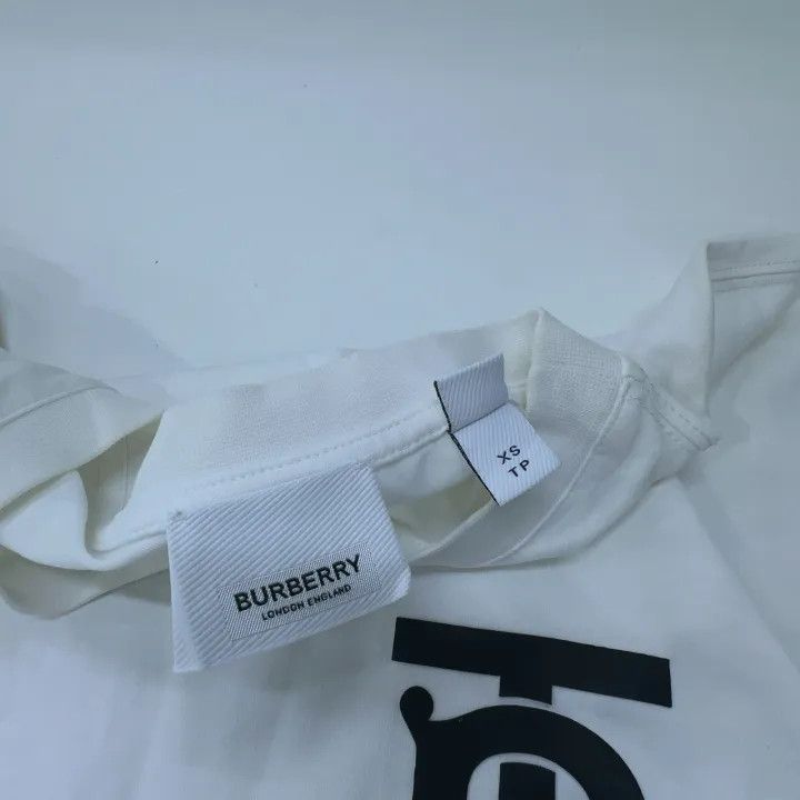 Burberry Burberry Monogram Motif Oversized T-shirt 0079 Size XS / US 0-2 / IT 36-38 - 4 Thumbnail