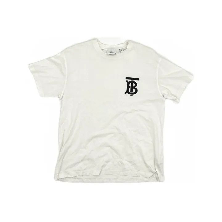 Burberry Burberry Monogram Motif Oversized T-shirt 0079 Size XS / US 0-2 / IT 36-38 - 2 Thumbnail