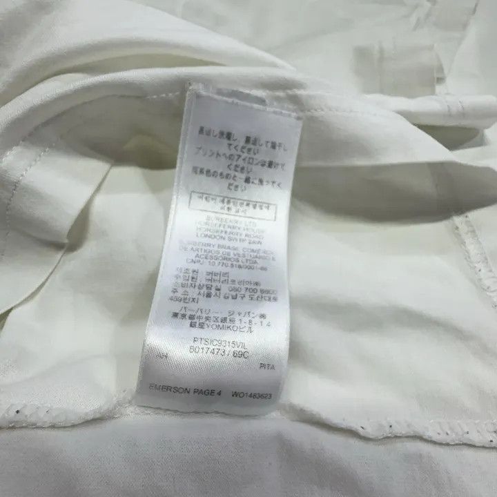 Burberry Burberry Monogram Motif Oversized T-shirt 0079 Size XXS / US 00 / IT 34 - 4 Thumbnail
