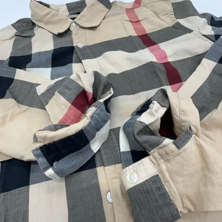 Burberry Burberry Casual Long Sleeve Button-Up Shirt 0079 Size XL / US 12-14 / IT 48-50 - 7 Thumbnail