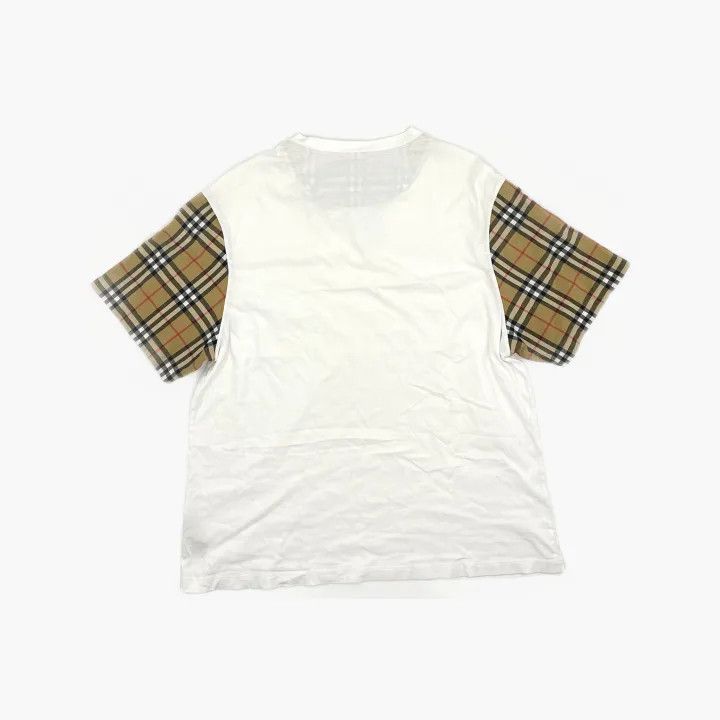 Burberry Burberry Check Print Short Sleeve T-Shirt 0079 Size XL / US 12-14 / IT 48-50 - 3 Thumbnail