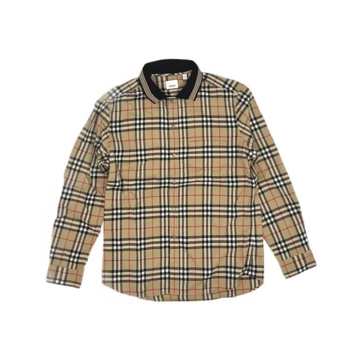 Burberry Burberry Vintage Check Cotton Shirt for Men and Women 0079 Size L / US 10 / IT 46 - 2 Thumbnail