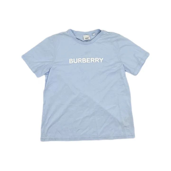 Burberry Burberry FW22 Logo Printed Short Sleeve T-shirt 0079 Size L / US 10 / IT 46 - 2 Thumbnail