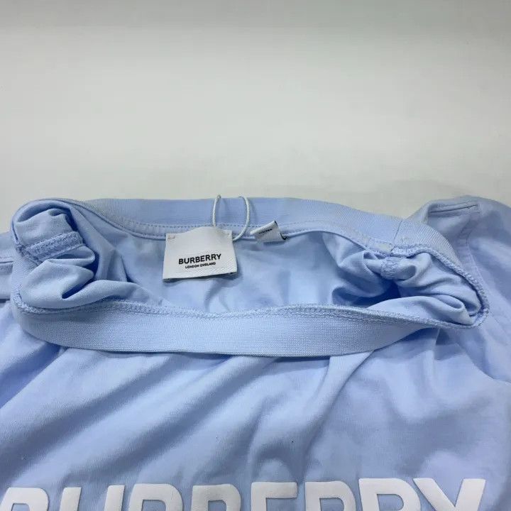 Burberry Burberry FW22 Logo Printed Short Sleeve T-shirt 0079 Size L / US 10 / IT 46 - 6 Thumbnail