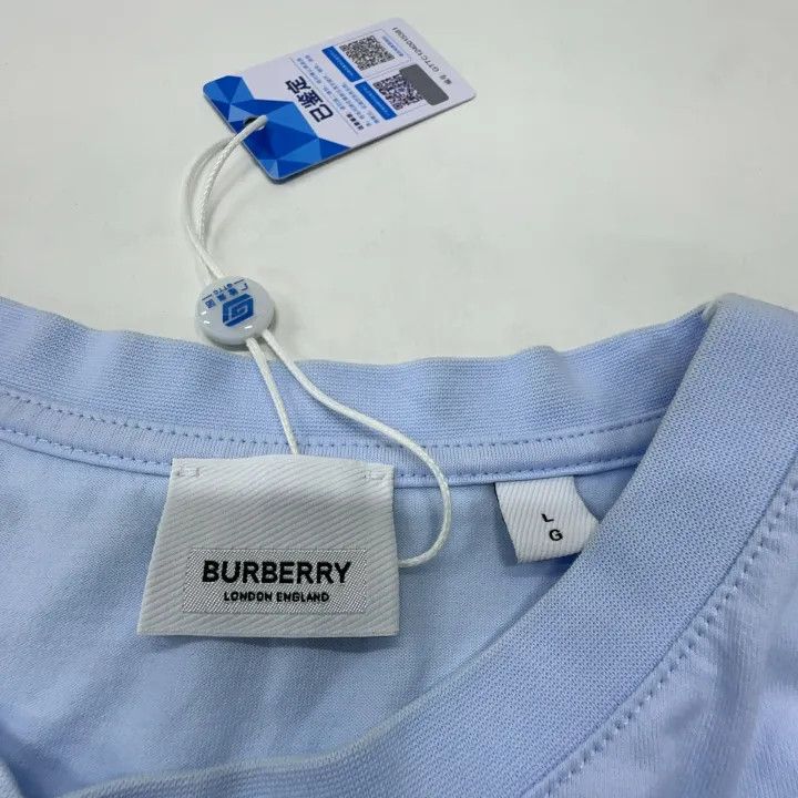 Burberry Burberry FW22 Logo Printed Short Sleeve T-shirt 0079 Size L / US 10 / IT 46 - 5 Thumbnail