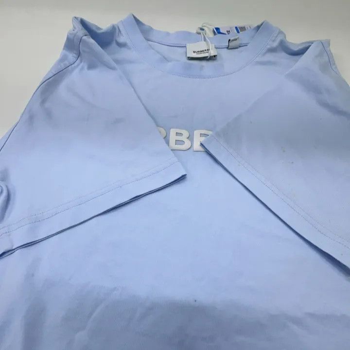 Burberry Burberry FW22 Logo Printed Short Sleeve T-shirt 0079 Size L / US 10 / IT 46 - 10 Thumbnail
