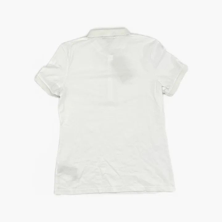 Burberry Burberry Women's White Polo Shirt with Decorative Details 0079 Size L / US 10 / IT 46 - 3 Thumbnail