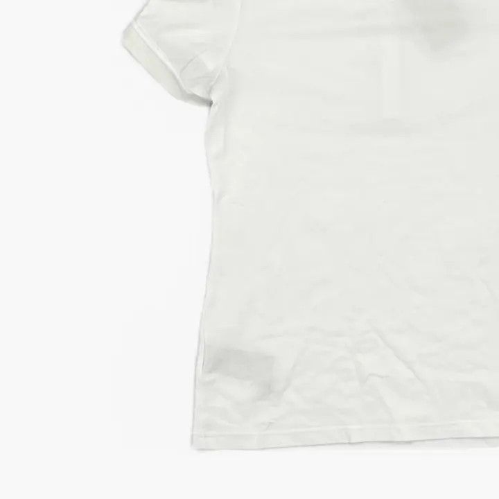 Burberry Burberry Women's White Polo Shirt with Decorative Details 0079 Size L / US 10 / IT 46 - 5 Thumbnail