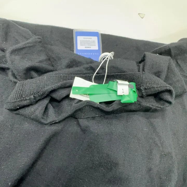 Burberry Burberry Vintage Black Merino Wool Knit Sweater 0079 Size L / US 10 / IT 46 - 13 Thumbnail