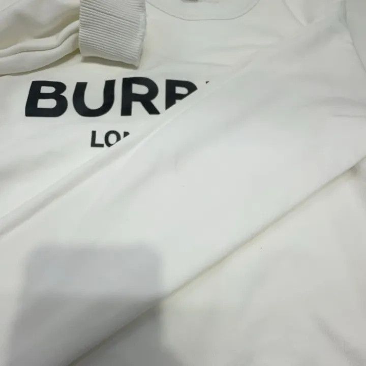 Burberry Burberry Logo Print Long Sleeve Sweatshirt 0079 Size XS / US 0-2 / IT 36-38 - 8 Thumbnail