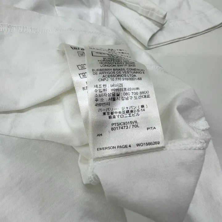 Burberry Burberry Monogram Motif Oversized T-shirt 0079 Size M / US 6-8 / IT 42-44 - 6 Thumbnail