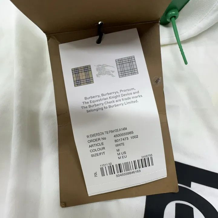 Burberry Burberry Monogram Motif Oversized T-shirt 0079 Size M / US 6-8 / IT 42-44 - 5 Thumbnail