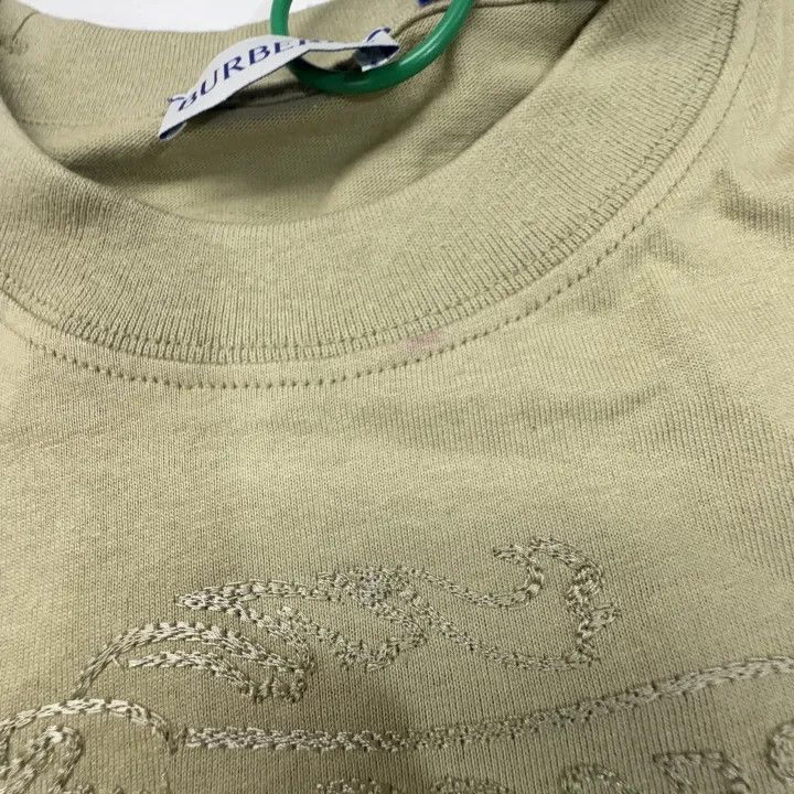 Burberry Burberry SS24 Embroidered Logo Short Sleeve Dress 0079 Size XXS / US 00 / IT 34 - 5 Thumbnail