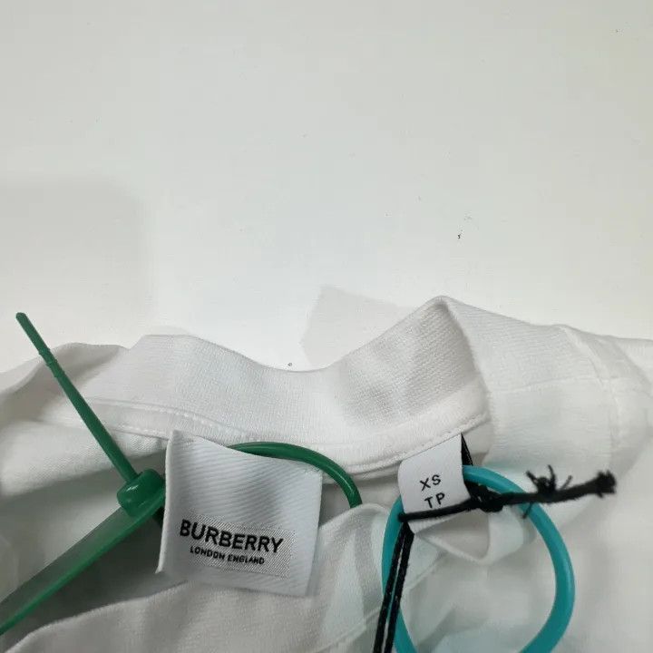 Burberry Burberry SS22 Square Print Cotton T-Shirt 0079 Size XS / US 0-2 / IT 36-38 - 2 Thumbnail