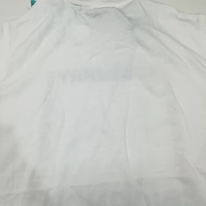 Burberry Burberry SS22 Square Print Cotton T-Shirt 0079 Size XS / US 0-2 / IT 36-38 - 4 Thumbnail