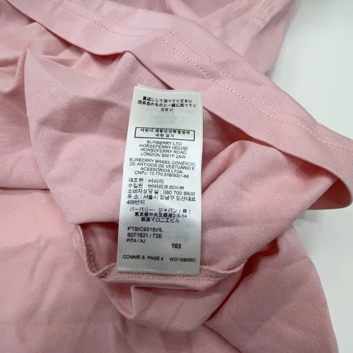 Burberry Burberry Pink Graphic Printed Dress 0079 Size XS / US 0-2 / IT 36-38 - 6 Thumbnail