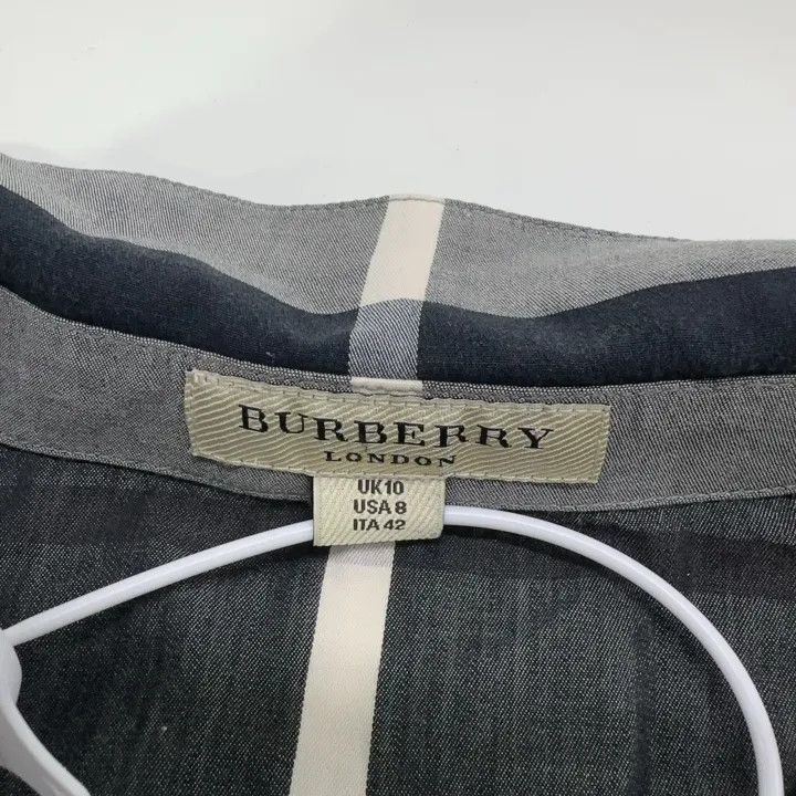 Burberry Burberry Casual Stylish Short Sleeve Button-Up 0079 Size M / US 6-8 / IT 42-44 - 5 Thumbnail