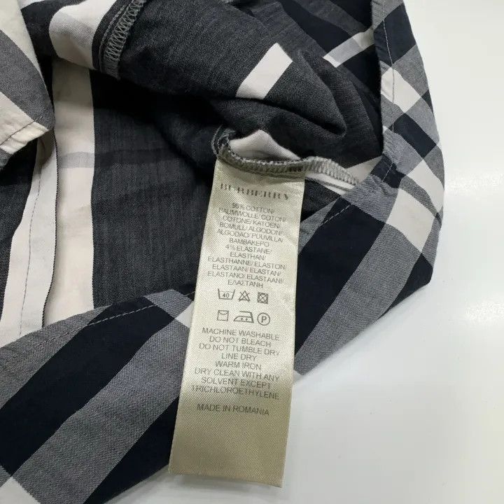 Burberry Burberry Casual Stylish Short Sleeve Button-Up 0079 Size M / US 6-8 / IT 42-44 - 4 Thumbnail