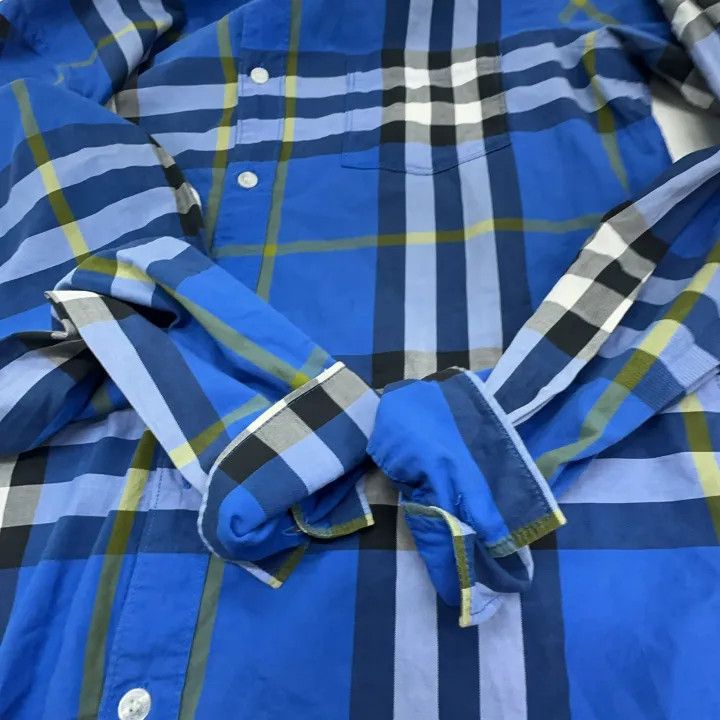 Burberry Burberry Classic Checked Long Sleeve Shirt 0079 Size M / US 6-8 / IT 42-44 - 7 Thumbnail