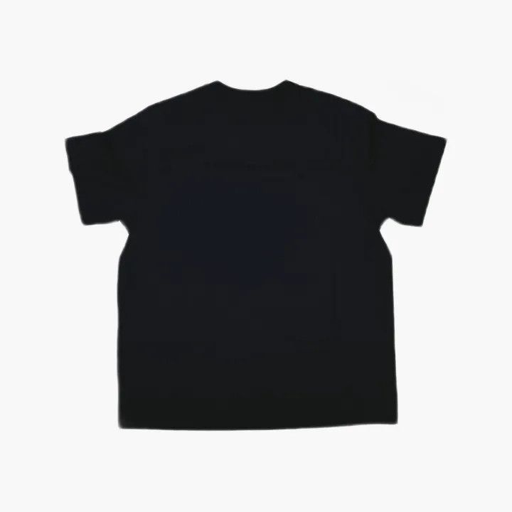 Burberry Burberry Black Short Sleeve T-Shirt with Embroidery 0079 Size L / US 10 / IT 46 - 3 Thumbnail