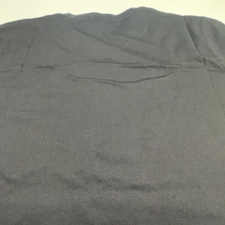 Burberry Burberry Black Short Sleeve T-Shirt with Embroidery 0079 Size L / US 10 / IT 46 - 5 Thumbnail