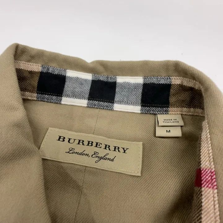 Burberry Burberry Casual Solid Long Sleeve Shirt 0079 Size M / US 6-8 / IT 42-44 - 5 Thumbnail