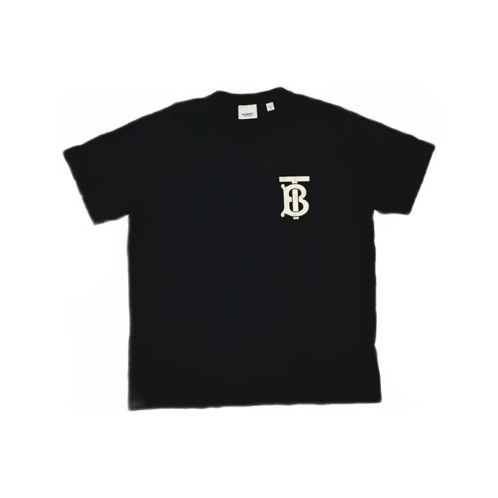 Burberry Burberry Monogram Motif Oversized T-shirt 0079 Size XS / US 0-2 / IT 36-38 - 2 Thumbnail
