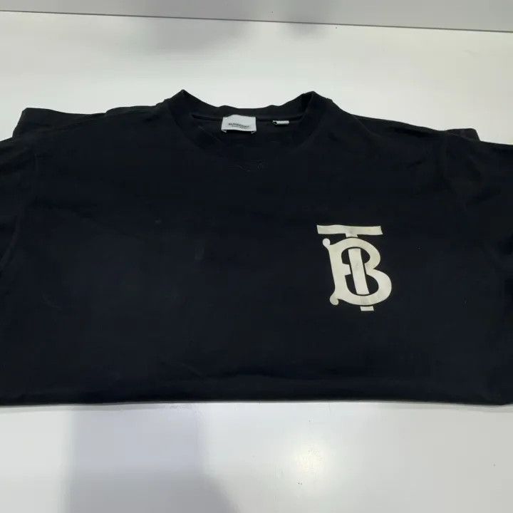 Burberry Burberry Monogram Motif Oversized T-shirt 0079 Size XS / US 0-2 / IT 36-38 - 8 Thumbnail