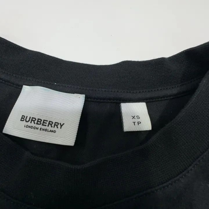 Burberry Burberry Monogram Motif Oversized T-shirt 0079 Size XS / US 0-2 / IT 36-38 - 4 Thumbnail