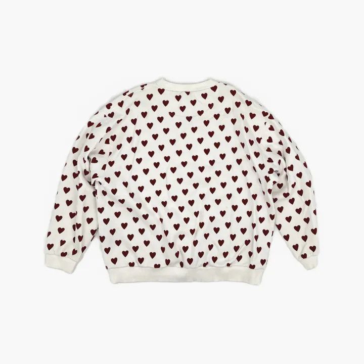 Burberry Burberry Heart Print Fashion Sweatshirt 0079 Size XL / US 12-14 / IT 48-50 - 3 Thumbnail