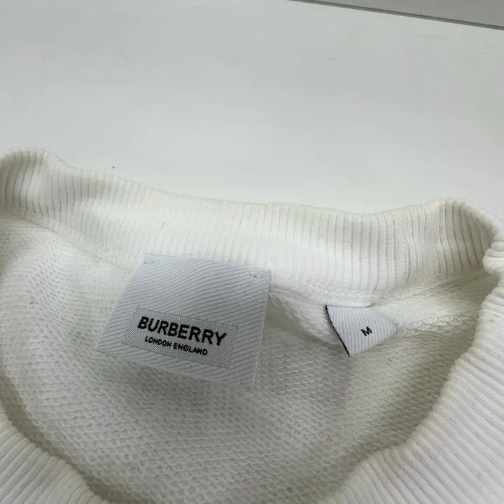 Burberry Burberry Logo Print Long Sleeve Sweatshirt 0079 Size M / US 6-8 / IT 42-44 - 5 Thumbnail