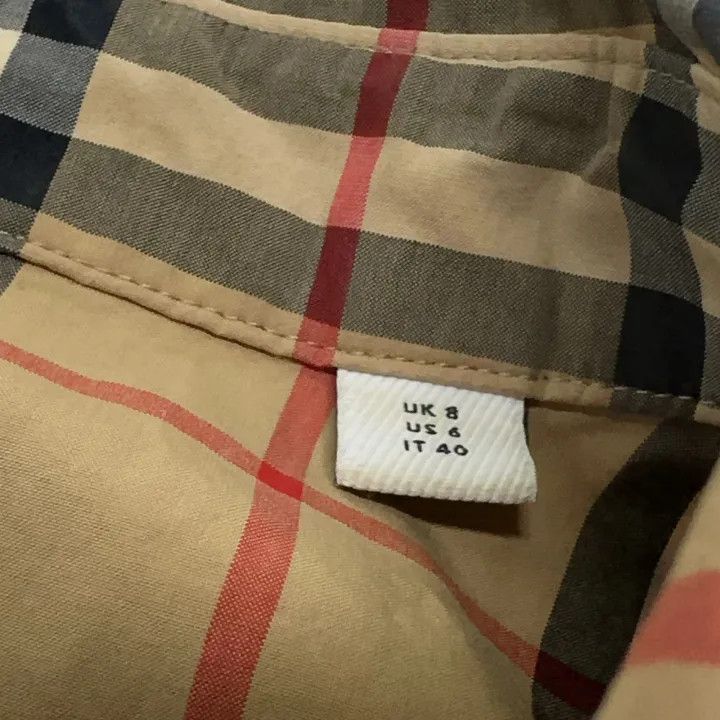 Burberry Burberry Plaid Long Sleeve Shirt for Women 0079 Size M / US 6-8 / IT 42-44 - 6 Thumbnail