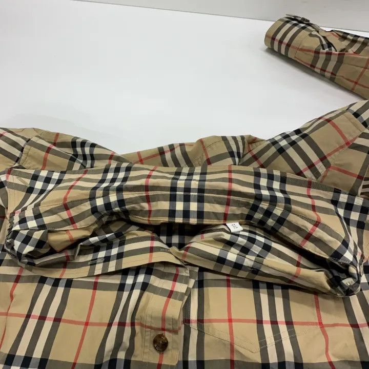 Burberry Burberry Plaid Long Sleeve Shirt for Women 0079 Size M / US 6-8 / IT 42-44 - 8 Thumbnail