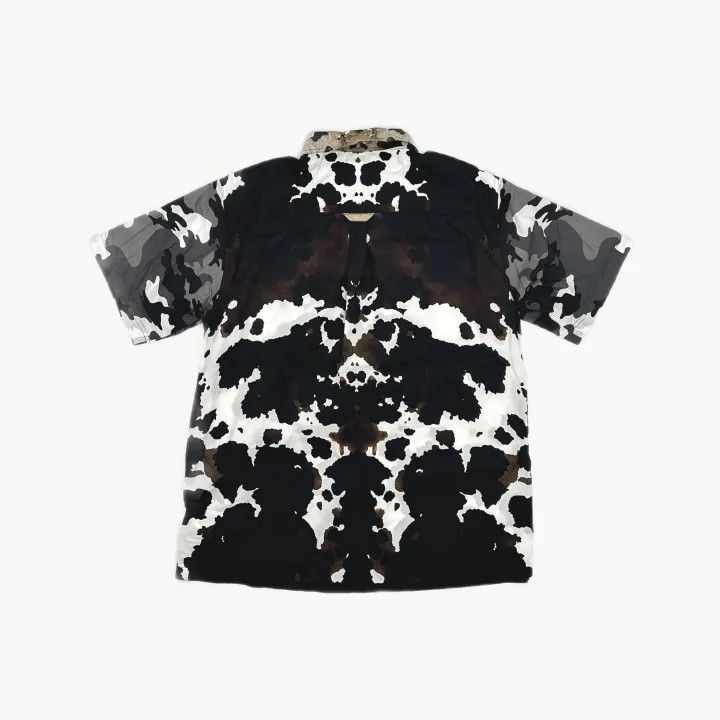 Burberry Burberry Camo Print Nylon Short Sleeve Shirt 0079 Size XL / US 12-14 / IT 48-50 - 3 Thumbnail