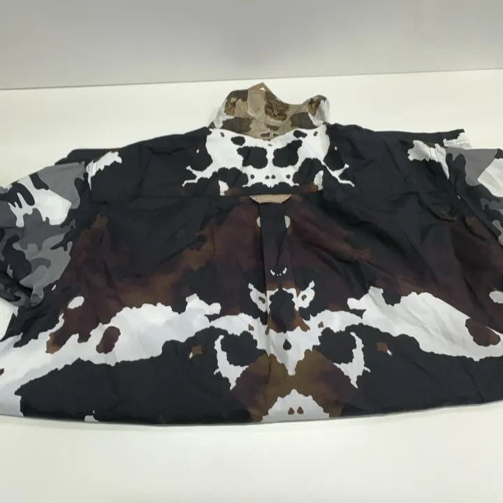 Burberry Burberry Camo Print Nylon Short Sleeve Shirt 0079 Size XL / US 12-14 / IT 48-50 - 9 Thumbnail