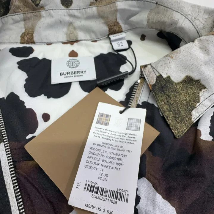 Burberry Burberry Camo Print Nylon Short Sleeve Shirt 0079 Size XL / US 12-14 / IT 48-50 - 5 Thumbnail