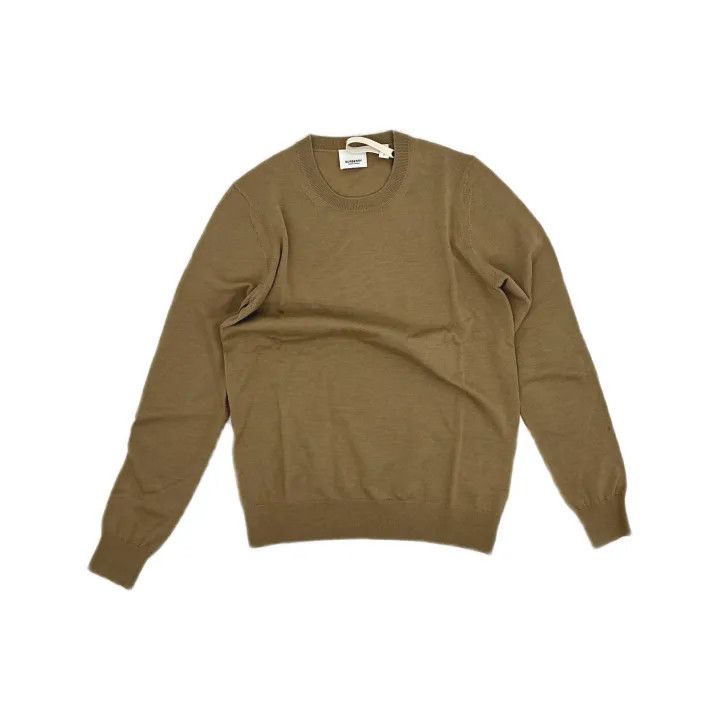 Burberry Burberry Casual Long Sleeve Knitted Top in Camel 0079 Size S / US 4 / IT 40 - 2 Thumbnail