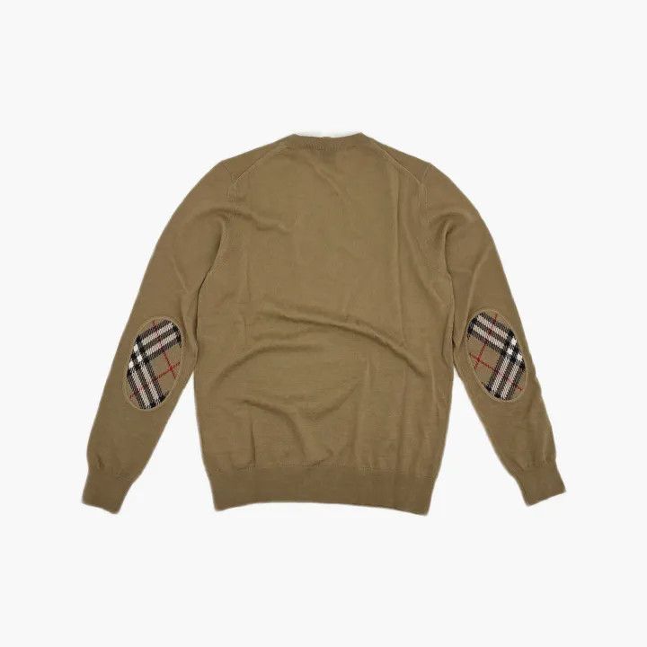 Burberry Burberry Casual Long Sleeve Knitted Top in Camel 0079 Size S / US 4 / IT 40 - 3 Thumbnail