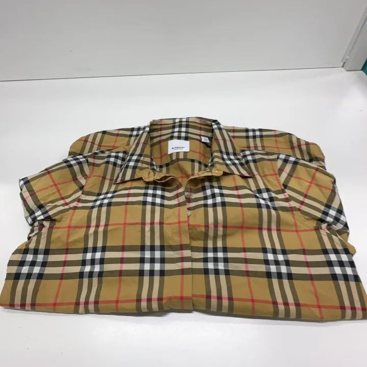 Burberry Burberry Check Button-Up Long Sleeve Shirt 0079 Size S / US 4 / IT 40 - 8 Thumbnail