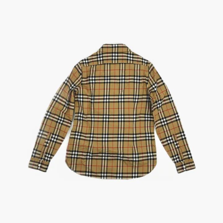 Burberry Burberry Check Button-Up Long Sleeve Shirt 0079 Size S / US 4 / IT 40 - 3 Thumbnail
