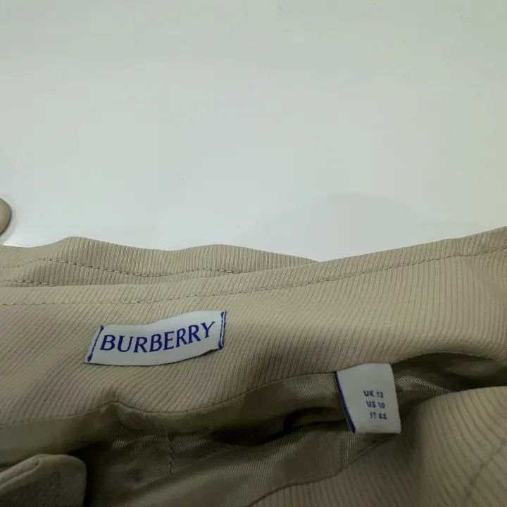 Burberry Burberry Beige Buttoned Casual Long Dress 0079 Size L / US 10 / IT 46 - 4 Thumbnail