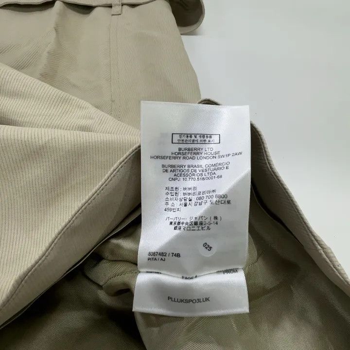 Burberry Burberry Beige Buttoned Casual Long Dress 0079 Size L / US 10 / IT 46 - 5 Thumbnail